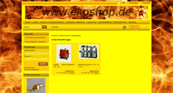 Desktop Screenshot of ekoshop.de